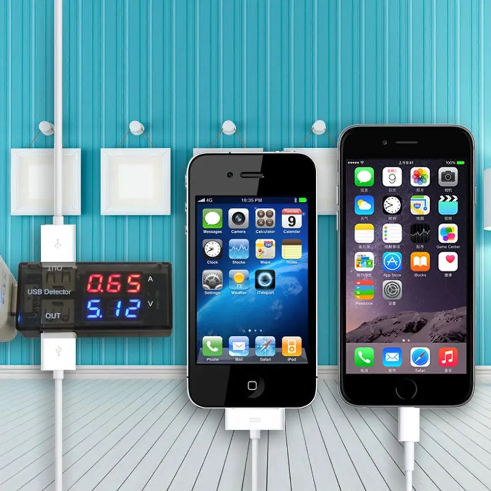 USB Тестер светодиодный цифровой вольтметр Амперметр автомобильный измеритель