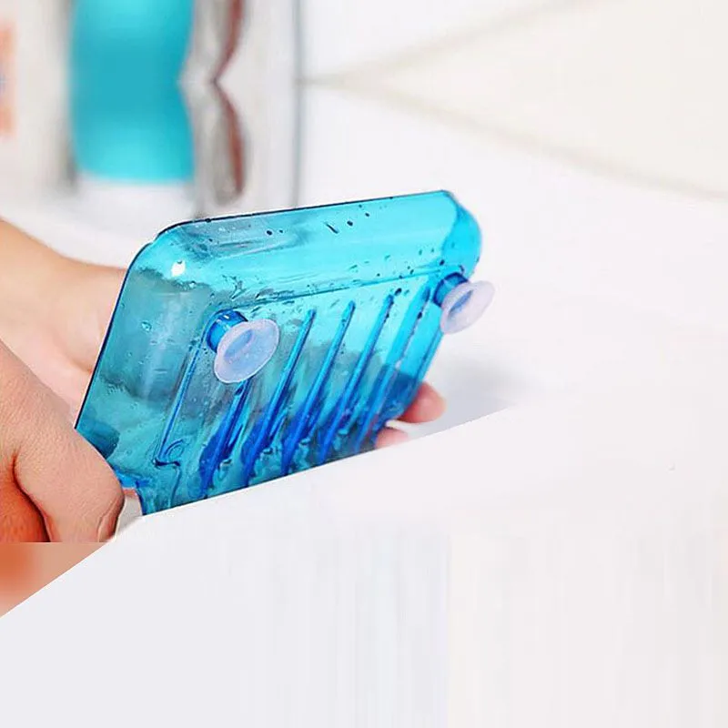 Водопад пластиковая мыльница аксессуары для ванной комнаты дренаж мыла коробка