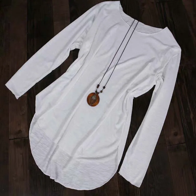 Ожерелье-цепочка в этническом стиле женское длинная цепь на свитер с круглым