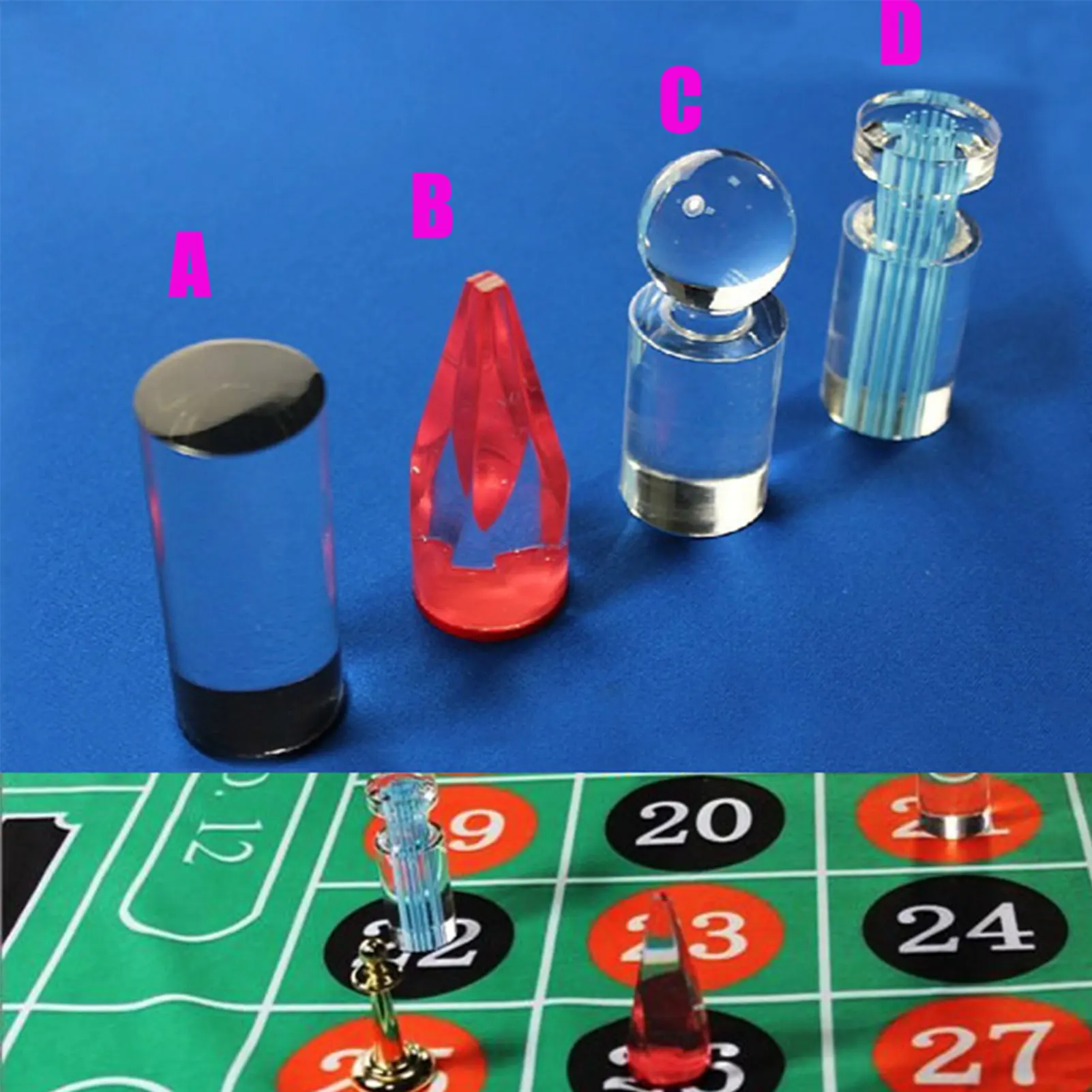 

Roulette Win Marker Acrylic Roulette Marker For Poker Games Board Game Toys For Party And Family