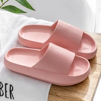 new thick soft sole ladies slippers increase comfort summer beach sandals home bathroom bath non slip men women couple slipper