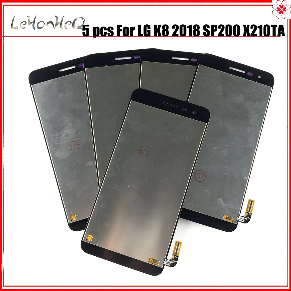 5 шт./лот ЖК-дисплей для LG K8 2018 SP200 X210 LCD S | Мобильные телефоны и аксессуары