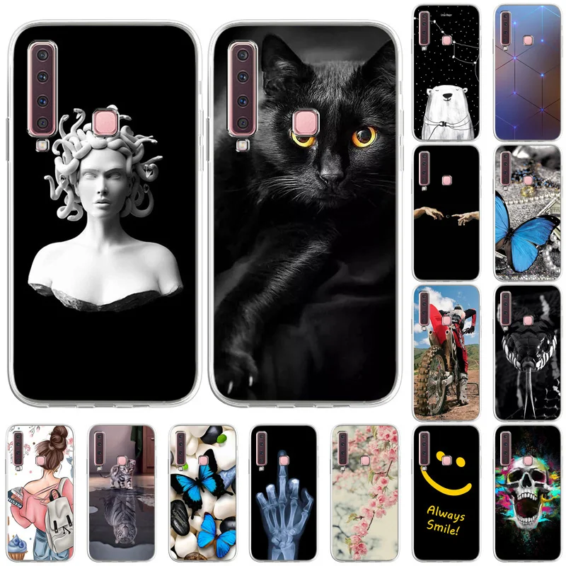 

Soft TPU Silicone For Samsung A9 2018 Case Anime Case For Samsung Galaxy A7 A8 A6 Plus 2018 A5 2018 A750 A730 Coque Bumper Shell