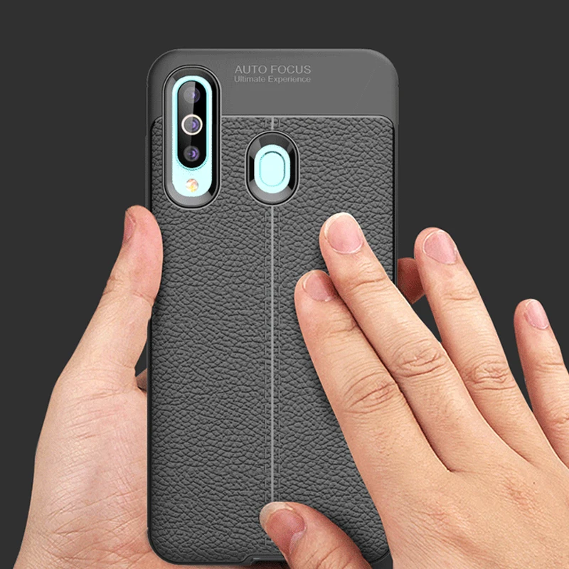 Кожаный чехол Kainuen для телефона samsung galaxy A60 A80 A90 A2 Core A260 A2Core A 60 80 90 силикон|Бамперы| |