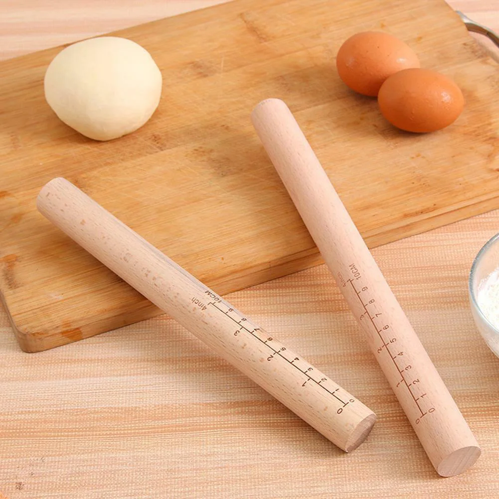 Антипригарная Скалка из твердой древесины кухонное печенье лапша фондан пирог