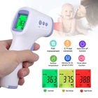 Бесконтактный цифровой инфракрасный термометр для лба, для взрослых и детей, электронный лазерный пистолет для измерения температуры тела