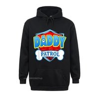 funny daddy patro dog mom dad for men women hoodie hooded hoodies design retro cotton tees casual for men