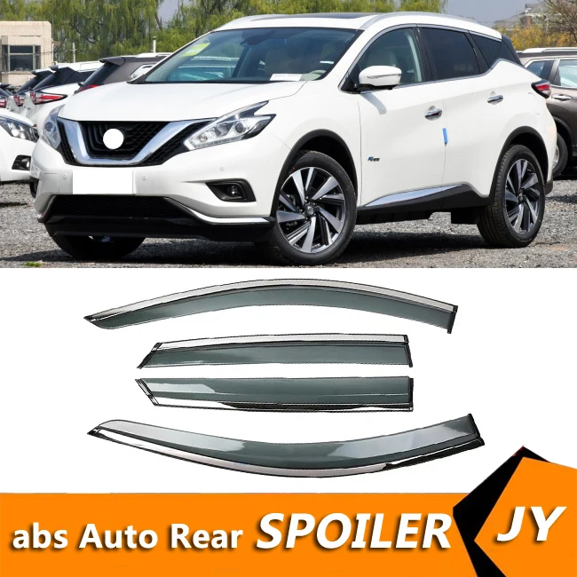 

For Nissan Murano L 2015-2019 Window Visor Vent Shades Sun Rain Deflector Guard For Nissan Murano L Auto Accessories 4PCS/SET