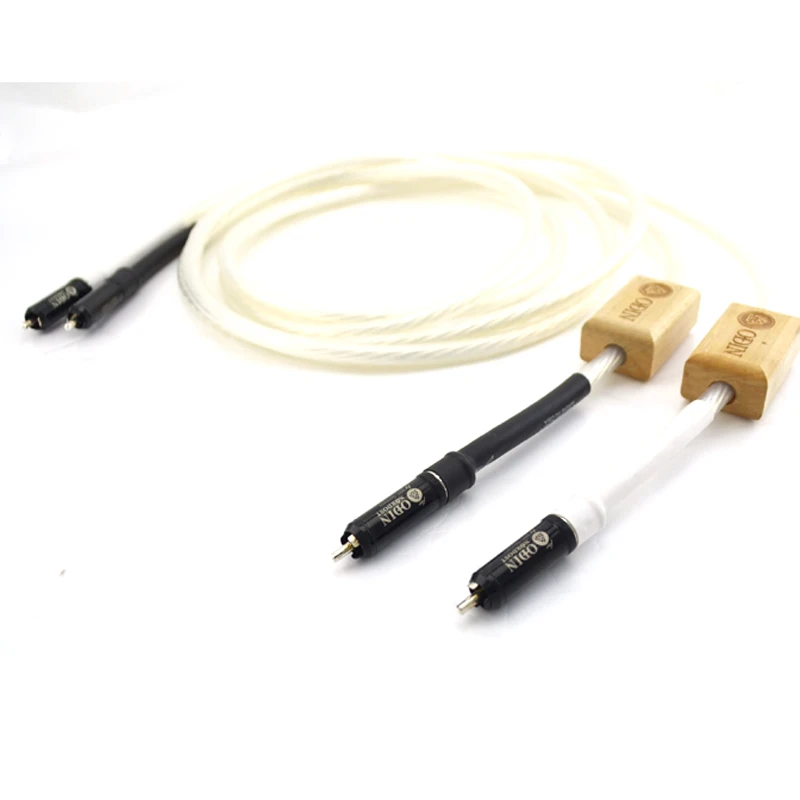 

Одна пара аудио-кабеля Odin Hifi AUDIOPHINE RCA с разъемом RCA