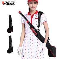 new golf club carrier bag outdoor practice training carry driving range travel gun bag foldable portable can hold 3 clubs
