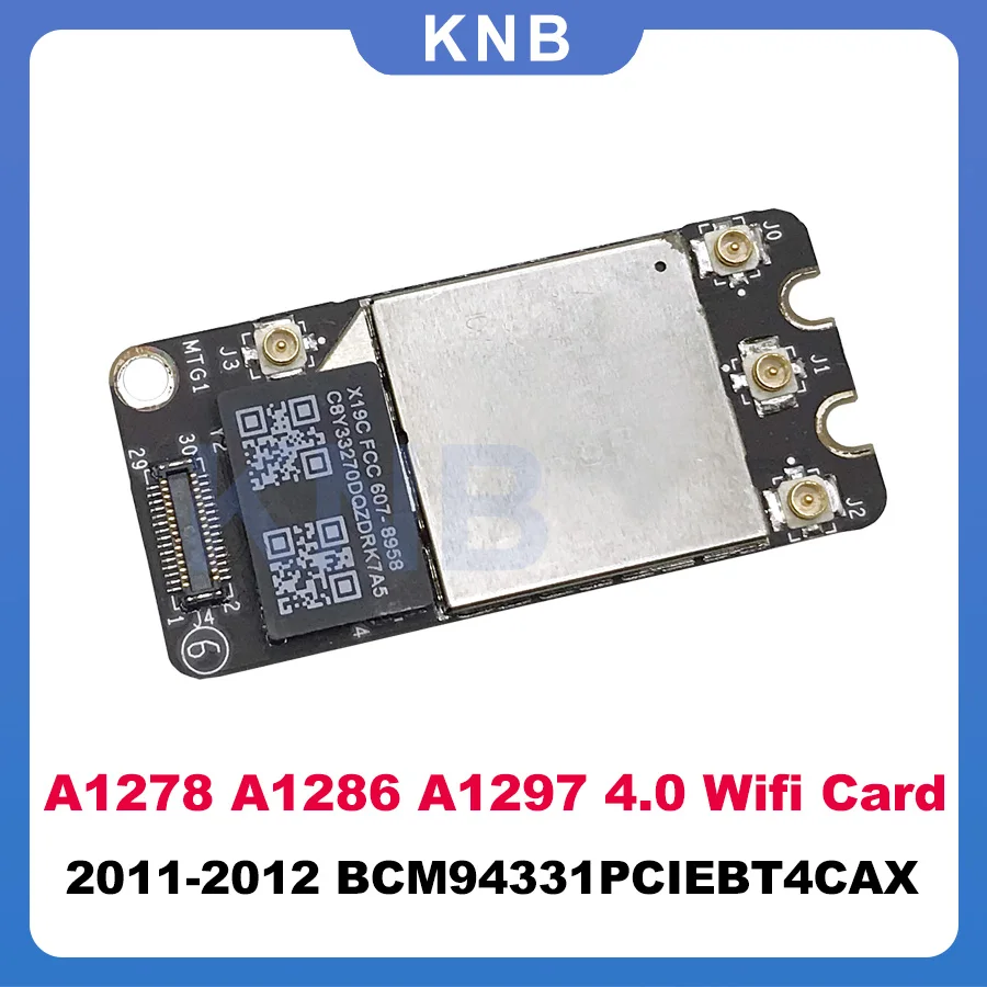 Оригинальная карта Wi Fi BCM94331PCIEBT4CAX Bluetooth 4 0 для Macbook Pro 13 &quot15&quot 17 &quotA1278 A1286 A1297 2011