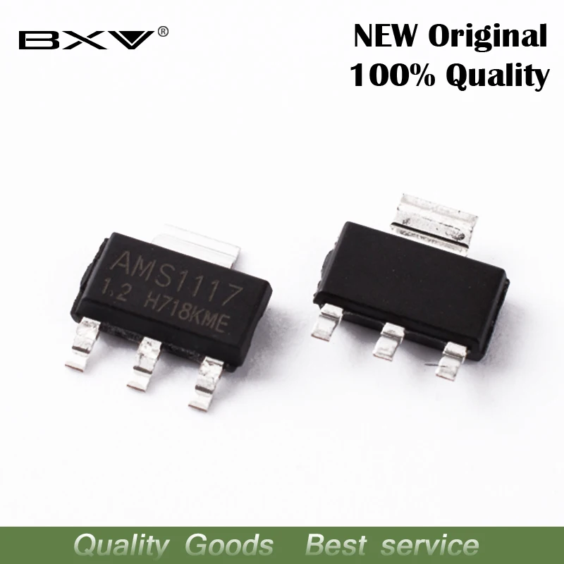

20PCS AMS1117 series AMS1117-1.2 AMS1117-1.5 AMS1117-1.8 AMS1117-2.5 AMS1117-3.3 AMS1117-5.0 AMS1117-ADJ SOT223 Power supply