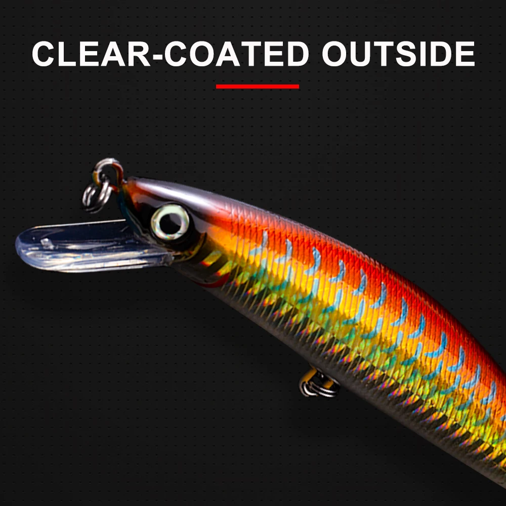 Рыболовная приманка Hunthouse тонущий воббер гольян жесткая искусственная 120 мм