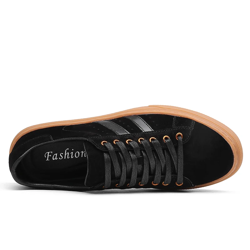 Valstone/мужская повседневная обувь из натуральной кожи Мягкие дышащие кроссовки