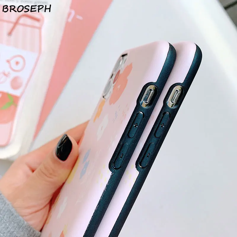 Чехол для телефона Morning Flower iPhone 11 Pro Max 7 8 6 6s Plus мягкий чехол из ТПУ X XR XS чехлы задняя