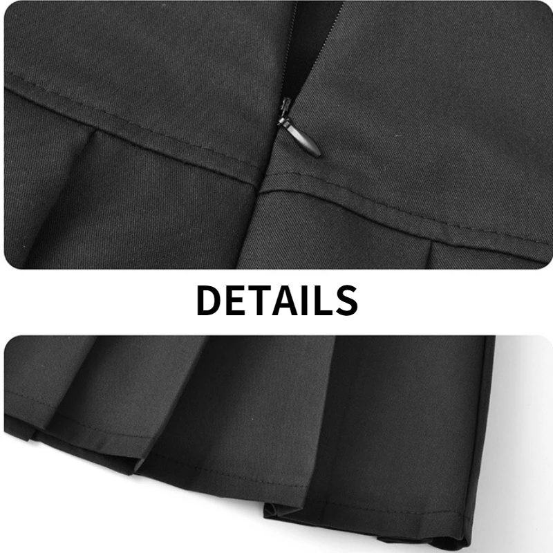 Трапециевидная Женская юбка с завышенной талией в стиле преппи однотонная Милая