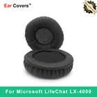 Амбушюры для Microsoft LifeChat LX4000 LX-4000 наушники подушечки Замена гарнитуры ушной вкладыш из искусственной кожи из губчатого материала