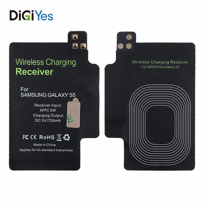 Портативное черное зарядное устройство 5 В 750ма беспроводное Вт модуль приемника