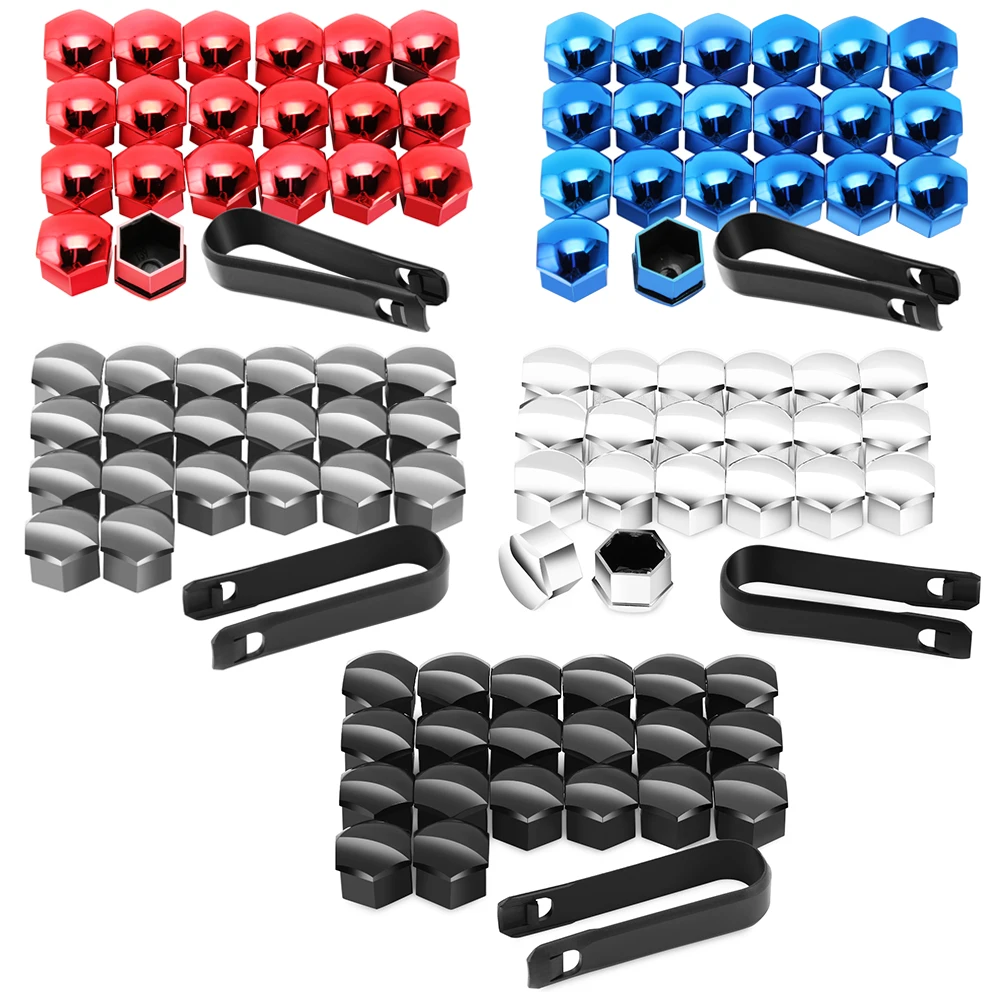 Крышка винта ступицы автомобиля колпачки на Колесные гайки 20 шт. 17/19/21 мм