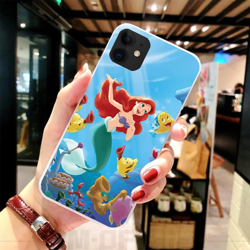 Viviana Princess Ariel Little Mermaid Soft Phone Case For iPhone 5C 5 5S SE 7 8 plus X XS XR MAX 11 pro Pro Max | Мобильные телефоны