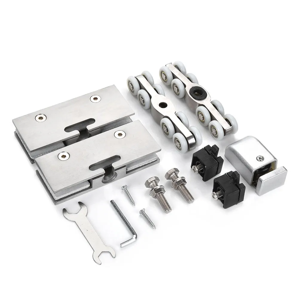 Стеклянные подвесные колеса из нержавеющей стали 100 кг стеклянные раздвижные