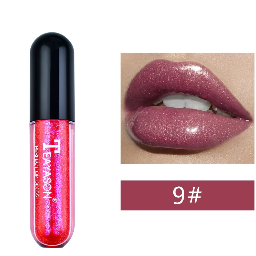 1 шт. Блестящий Блеск для губ зеркальный увлажняющая жидкая губная помада