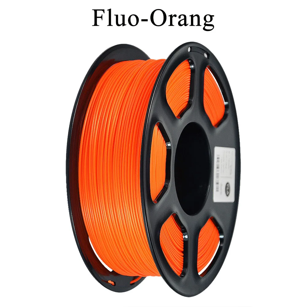 10 шт 1 кг 2.2LB 1,75 мм PLA 3D-принтеры нити для 3D-принтеры рисунок 3d-ручка MakerBot RepRap, для домашнего использования, по ограничению на использование опасных материалов в производстве - Цвет: Fluo-Orang  PLA