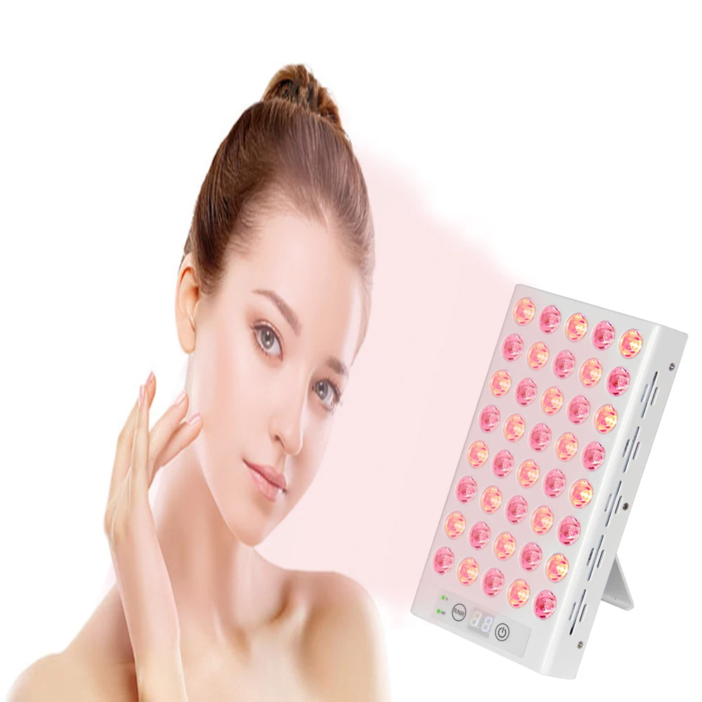 IDEAREDLIGHT RTL40 Red Light Therapy 40pcs Timer Near Infrared 660nm 850nm Female Beauty Massager Devices Skin Face Care