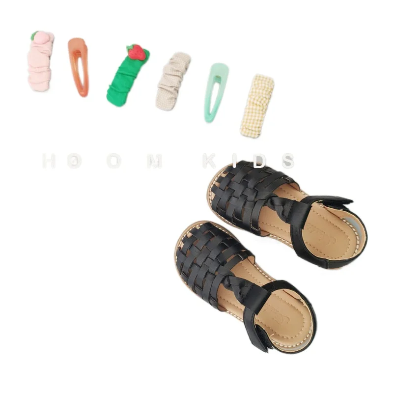 

2021 Summer Children's Korean Bird's Nest Shoes Baby Hole Shoes