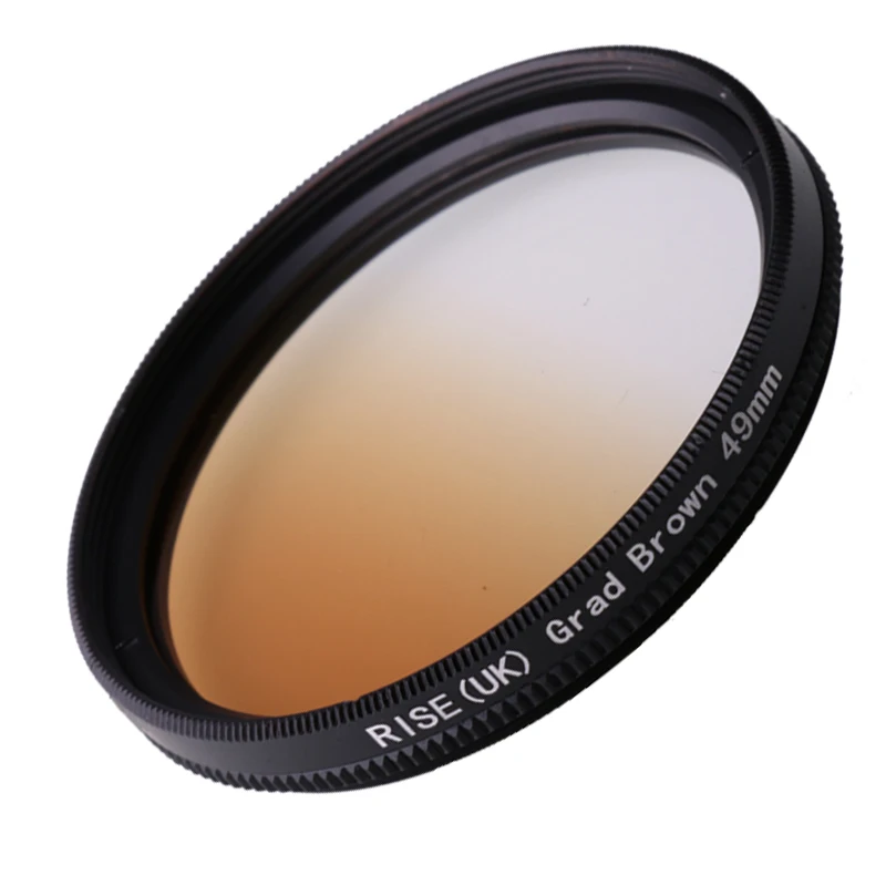 

Camera Filter 49mm Gradual Brown color lens Filter for Nikon D3100 D3200 D5100 SLR Camera lens