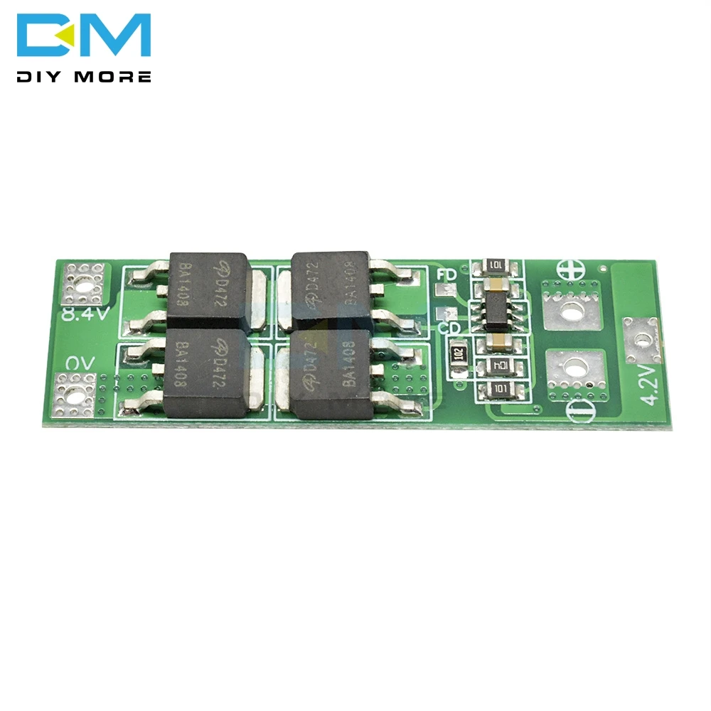 2S 10A 20A 7,4 V 8,4 V 18650 полимерная литиевая батарея защита BMS плата Стандартный баланс Модуль Diy Электронный
