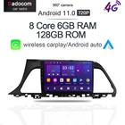 720P 6 ГБ + 128 ГБ Carplay DSP Android 11,0 Автомобильный мультимедийный плеер для Hyundai-Sonata 9 2015 2016 2017 2018 360 камера 4G радио 2din