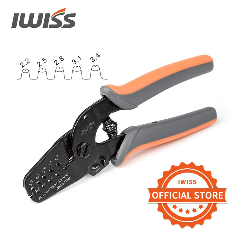 Инструмент для обжима корпуса IWISS Φ Molex Tyco JST терминалы и разъемы|Плоскогубцы| |