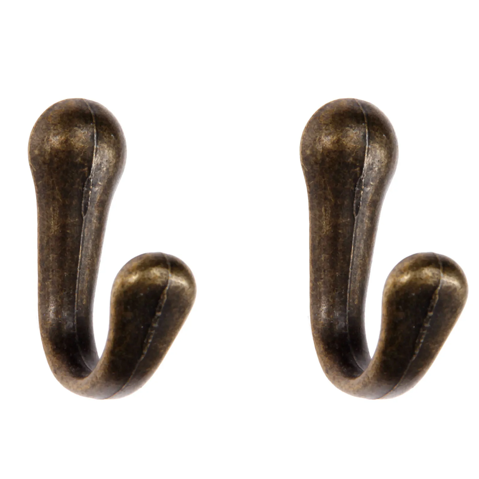 Настенная вешалка из цинкового сплава с крючком 40 х15х23 мм 10 комплектов |