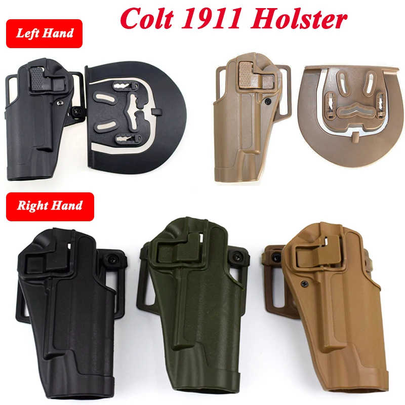 Чехол для охотничьего пистолета левая/правая рука тактический боевой чехол Colt 1911