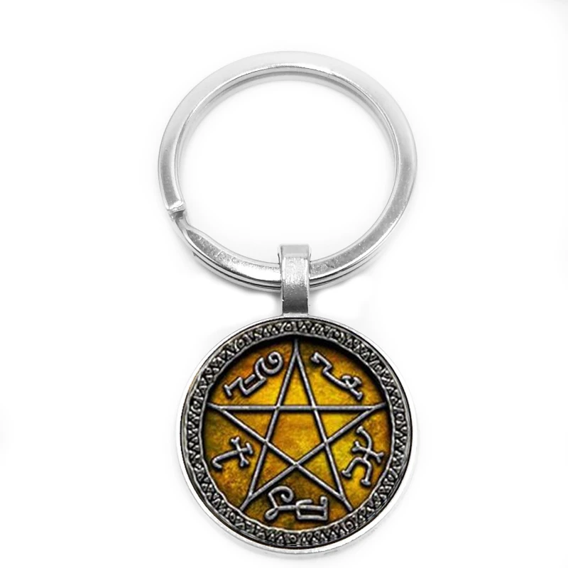 Новинка 2019 г. популярное сверхестественное кольцо для ключей защиты людей охоты