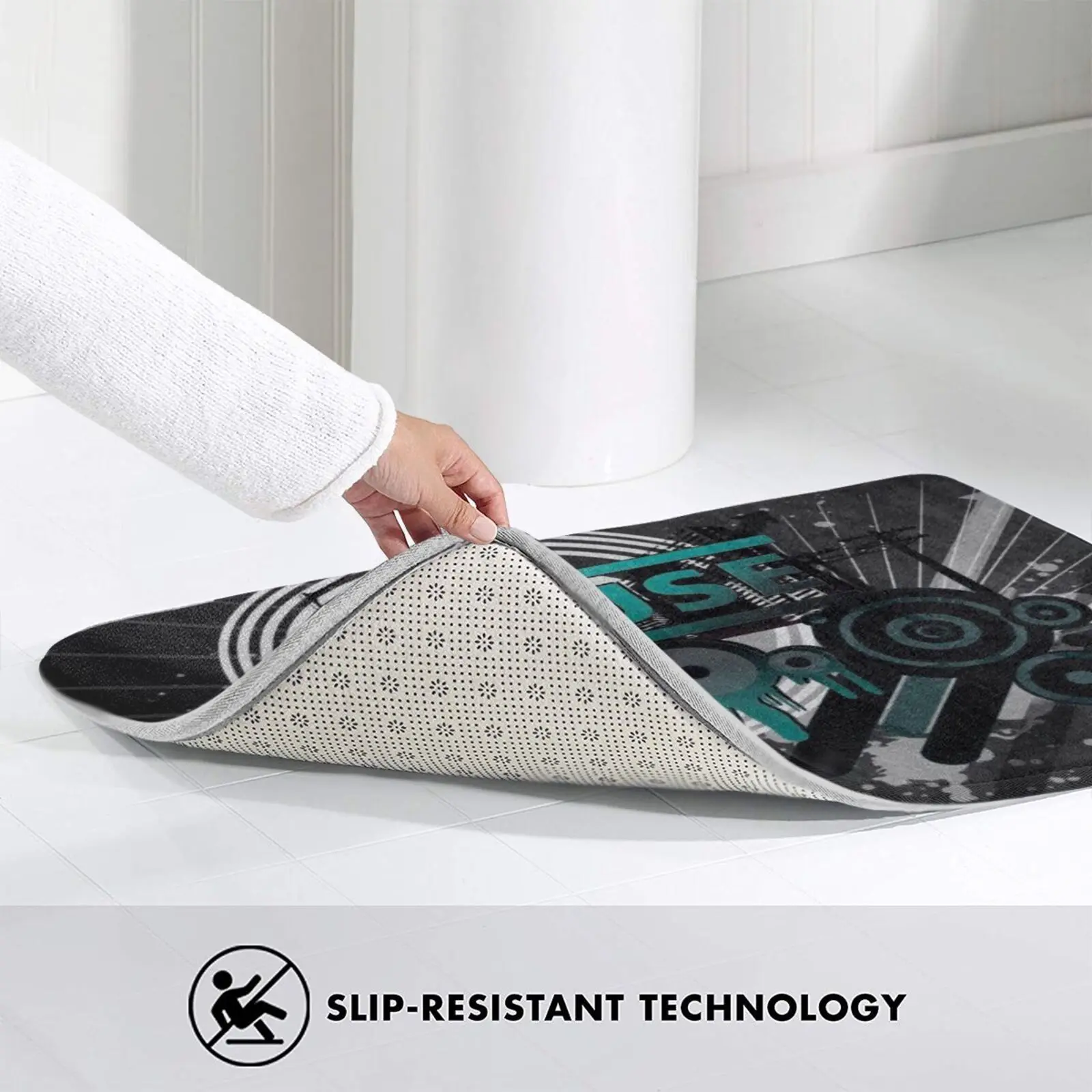 Лучшие логотипы Muse Band Mat коврик Противоскользящий для входной двери в спальню