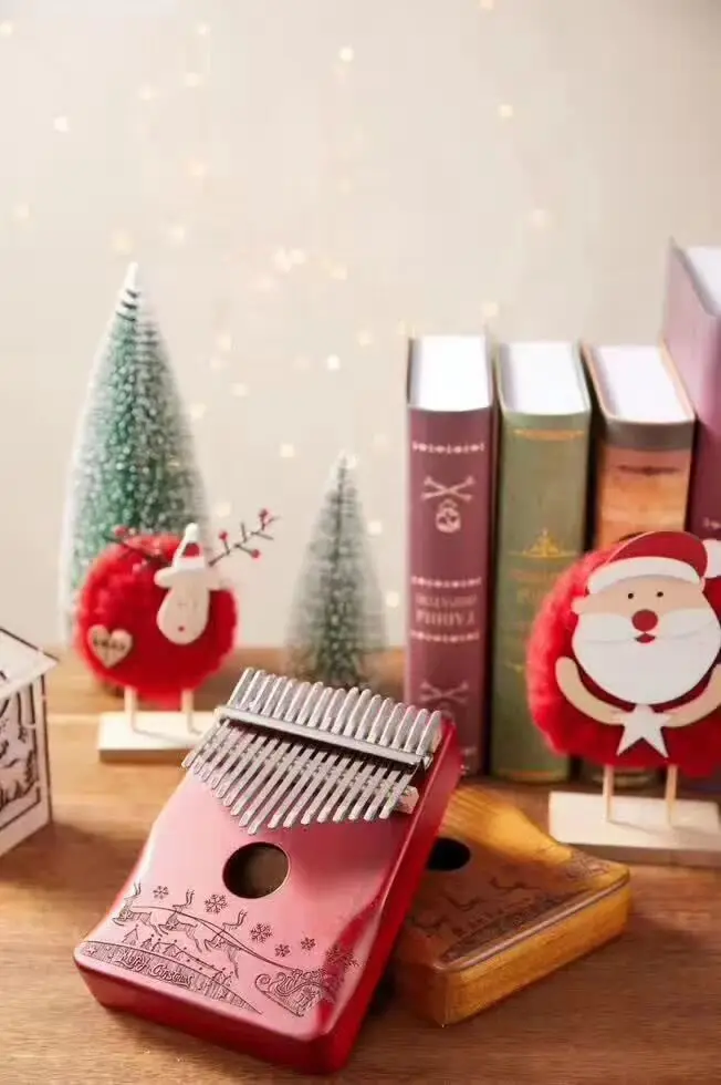 

17 tone peach blossom core Christmas thumb piano