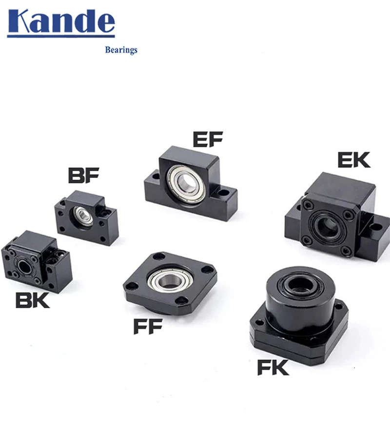 Шариковый винт Поддержка блок серии EK10 EF10 EK12 EF12 EK15 EF15 FK20 EK10~ EK20 подшипник Корпус