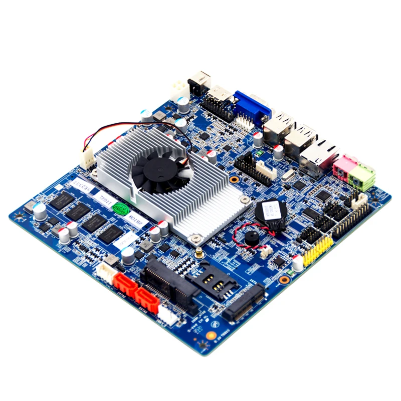 Celeron 1037U CPU Материнские платы mini itx NM10 чипсет бортовой 2GB ddr3 2 * COM Промышленная