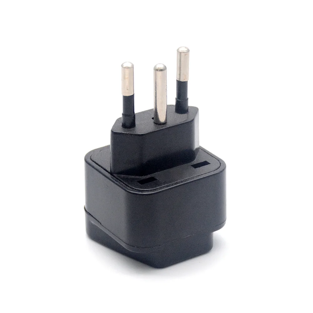 Переходник с вилки для Великобритании США ЕС Австралии в Бразилию дорожный