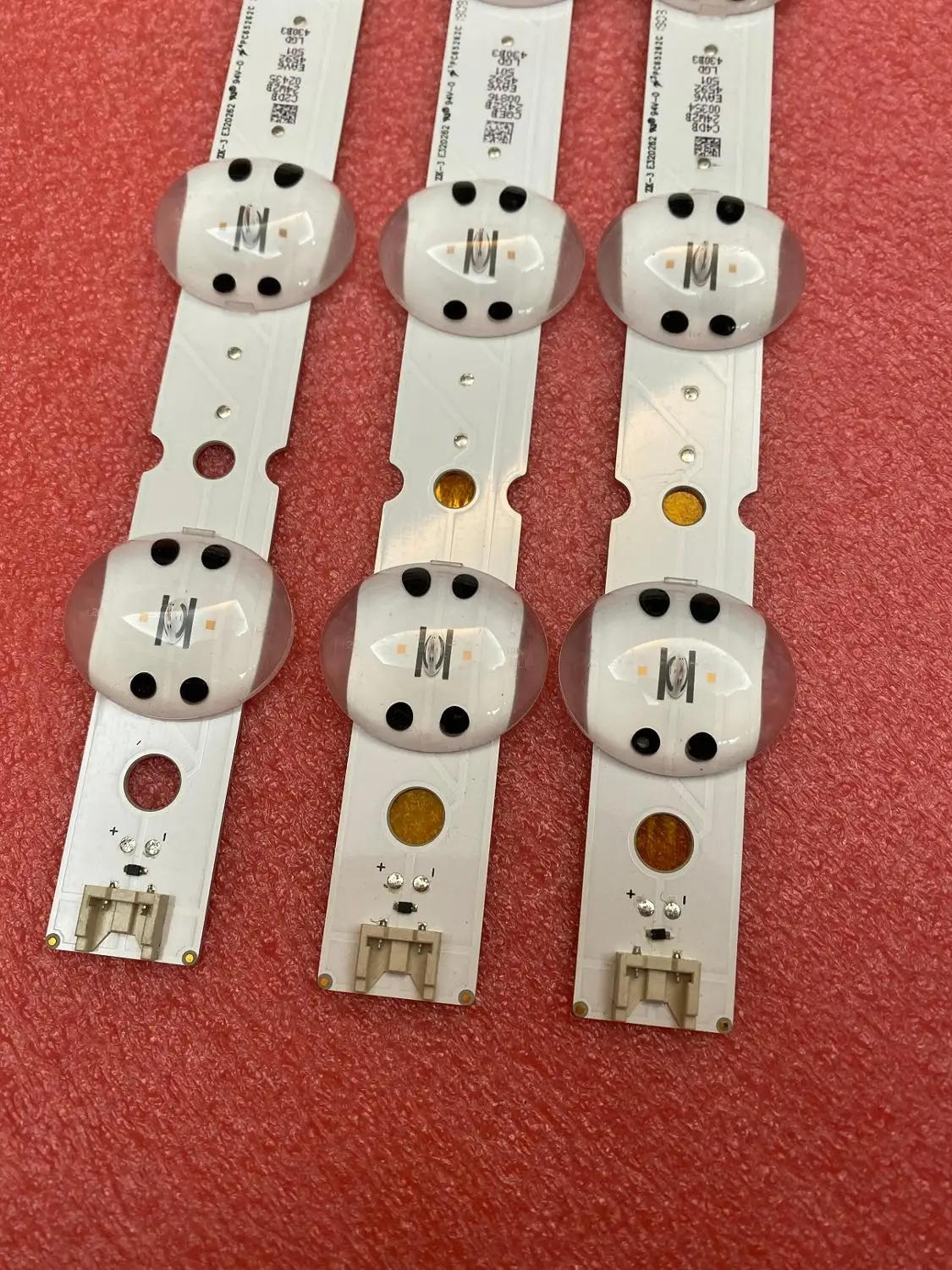 Новые 3 шт. 7 светодиодный 445 мм светодиодный Подсветка полосы для LG 43UM7500PLA SSC_Y19_43UM75 SSC_Y19 Trident_43UM75_REV00_181029 EAV64592501