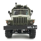 116 2,4 ГГц WPL B36 6WD, гусеничный Радиоуправляемый Военный автомобиль, игрушечный военный грузовик, внедорожник, для игр на открытом воздухе, боевой краулер на радиоуправлении