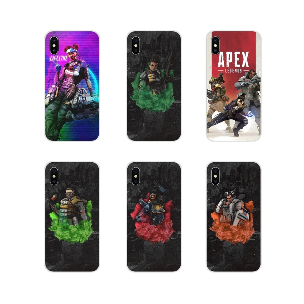 Аксессуары чехлы для телефонов Apex Legends hot game Motorola Moto X4 E4 E5 G5 G5S G6 Z Z2 Z3 G G2 G3 C Play