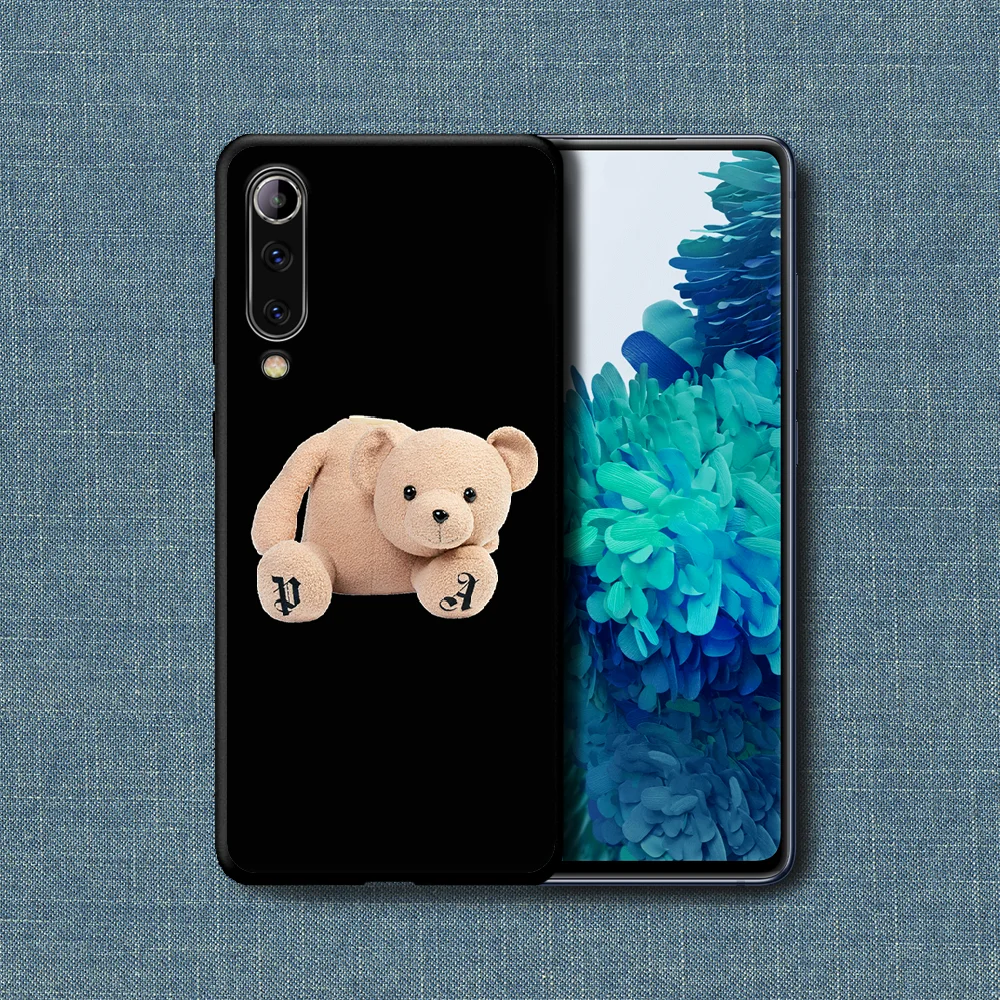 

Palm-Los Angeles Bear Luxury Phone Case For Xiaomi Mi Note 10 A3 9 MAX 3 A2 8 9 Lite Pro Ultra black Hoesjes Tpu Prime Trend