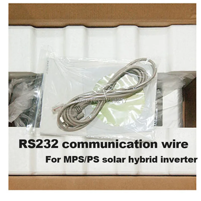 Солнечный гибридный Инвертор серии PS/MPS кабель связи RS232 1 шт. | Обустройство дома