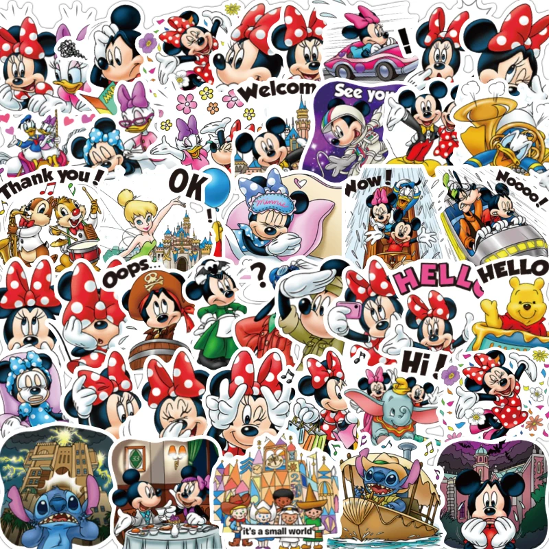 50 100 шт серия Disney наклейка для коллекции Звездные войны Наклейки Супергерои