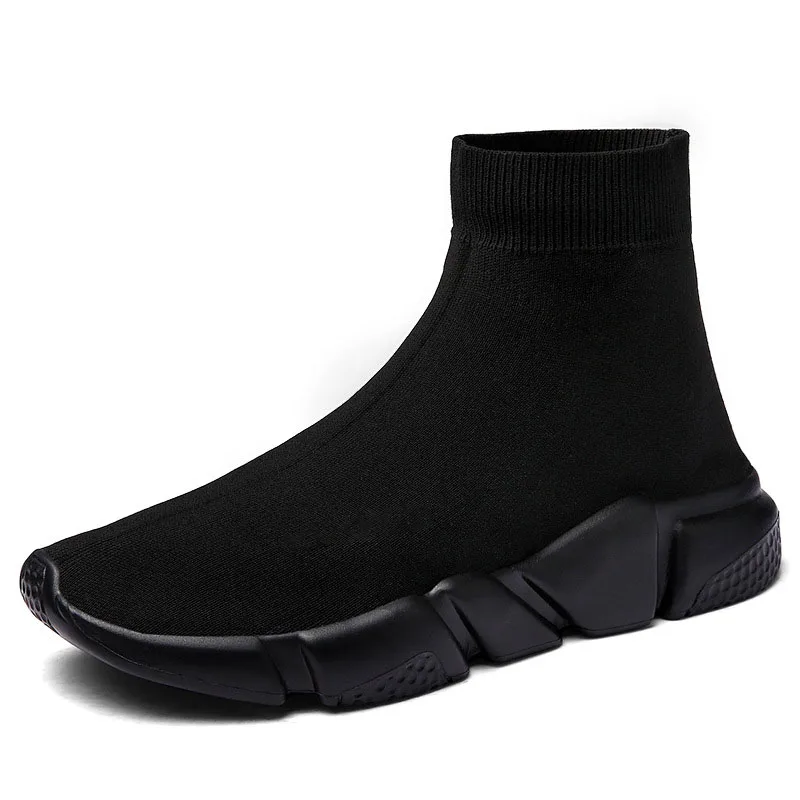 2020 Zapatillas de punto transpirables superiores para hombre y mujer zapatillas deporte gruesas | Спорт и развлечения
