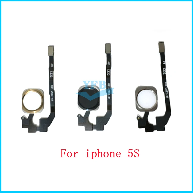 Кнопка Home с гибким кабелем для iPhone 5 5G 6G 6 Plus 6s 7 8 Plus|Шлейфы мобильных телефонов| |