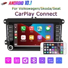 Автомагнитола 2 Din, мультимедийный плеер на Android для VW, Volkswagen, Skoda Octavia, Golf 5, 6, Touran, Passat B6, Polo, Jetta, Carplay